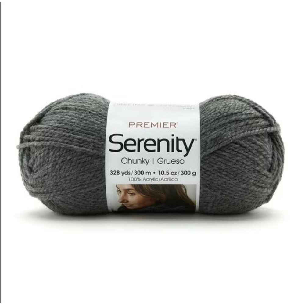 Premier Serenity Chunky Colorway Smoke 328 yards